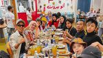 Keseruan Geni Faruk dan Suami saat Makan Bareng Besan