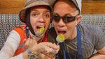 Keseruan Geni Faruk dan Suami saat Makan Bareng Besan