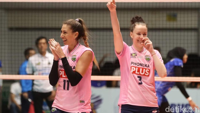 Gresik Petrokimia Pupuk libas Jakarta Pertamina Fastron di Proliga 2023.