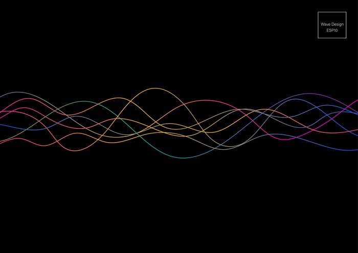 Sound Waves Background