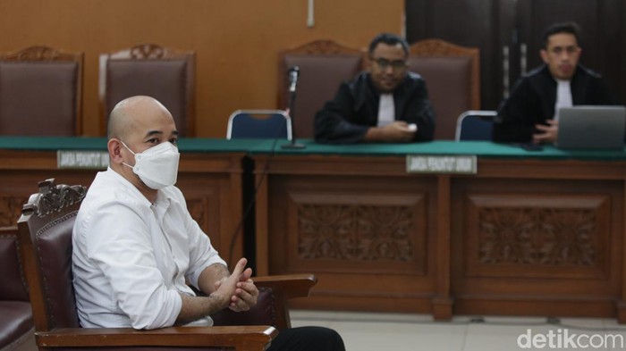 Imbas Kasus Sambo, Baiquni Wibowo Divonis 1 Tahun Penjara Mantan Kasubag Riksa Baggak Etika Biro Watprof Baiquni Wibowo menjalani sidang vonis di Pengadilan Negeri Jakarta Selatan, Jumat (24/2/2023).