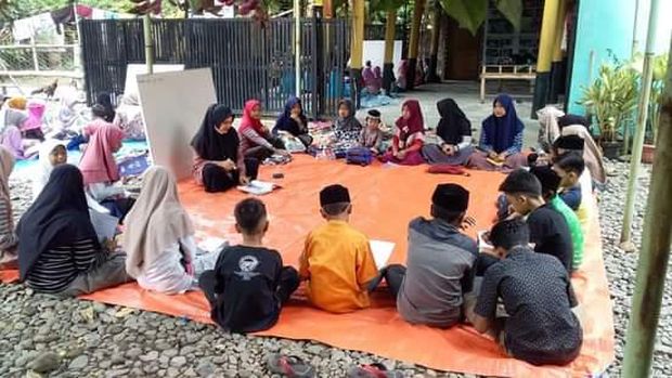 Kegiatan Bripka Ibrahim di Pidie Aceh