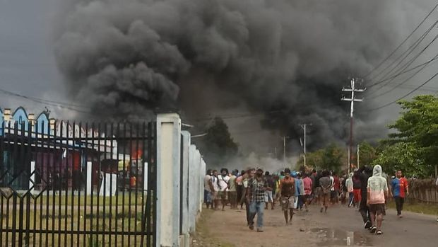 Kerusuhan di Wamena Buntut Isu Penculikan Anak