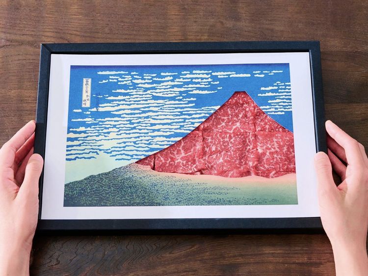 Ketika Wagyu Jadi Bagian Lukisan Ukiyo-e Khas Jepang, Ini Potret Uniknya