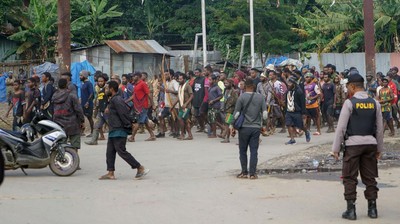 Kericuhan di Wamena yang Tewaskan 10 Orang Mulai Kondusif