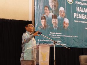 Di Acara Halaqah, Mahfud Singgung Pidato Partai Ummat soal Politik Identitas
