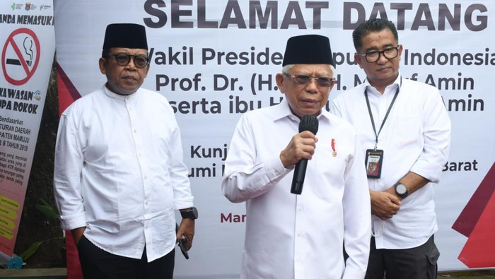 Maruf Amin di Sulbar