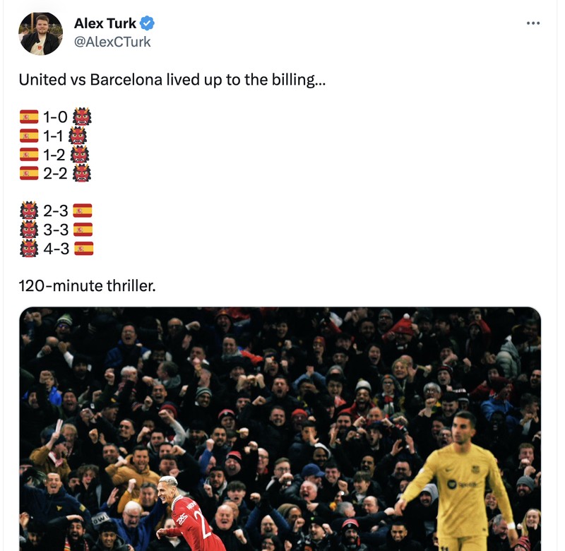 Meme MU vs Barcelona