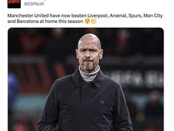 Meme MU Kandaskan Barcelona, Erik Ten Hag Dipuja