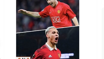 Kemenangan semalam MU atas Barcelona adalah yang pertama kalinya dalam 15 tahun. Foto: Twitter