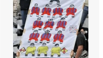 Meme para pemain Barcelona tampil payah. Foto: Twitter