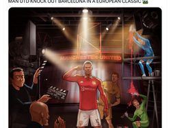 Meme MU Kandaskan Barcelona, Erik Ten Hag Dipuja