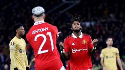 Momen Manchester United Singkirkan Barcelona dari Liga Europa
