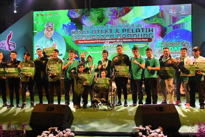Pemkab Bandung Beri Uang Penghargaan ke Atlet Berprestasi