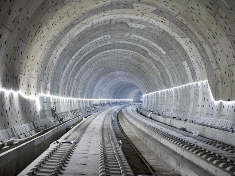 Wow! Penampakan Terkini Terowongan Bawah Tanah Kereta Cepat