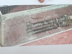 Warga Delod Berawah Digegerkan Penemuan Benda Mirip Granat Lontar