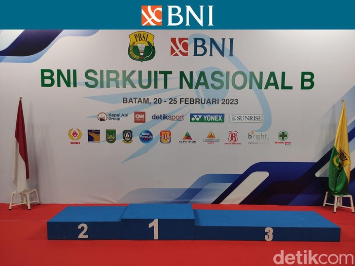Podium Batam, BNI Sirnas B Batam 2023, BNI Sirnas 2023