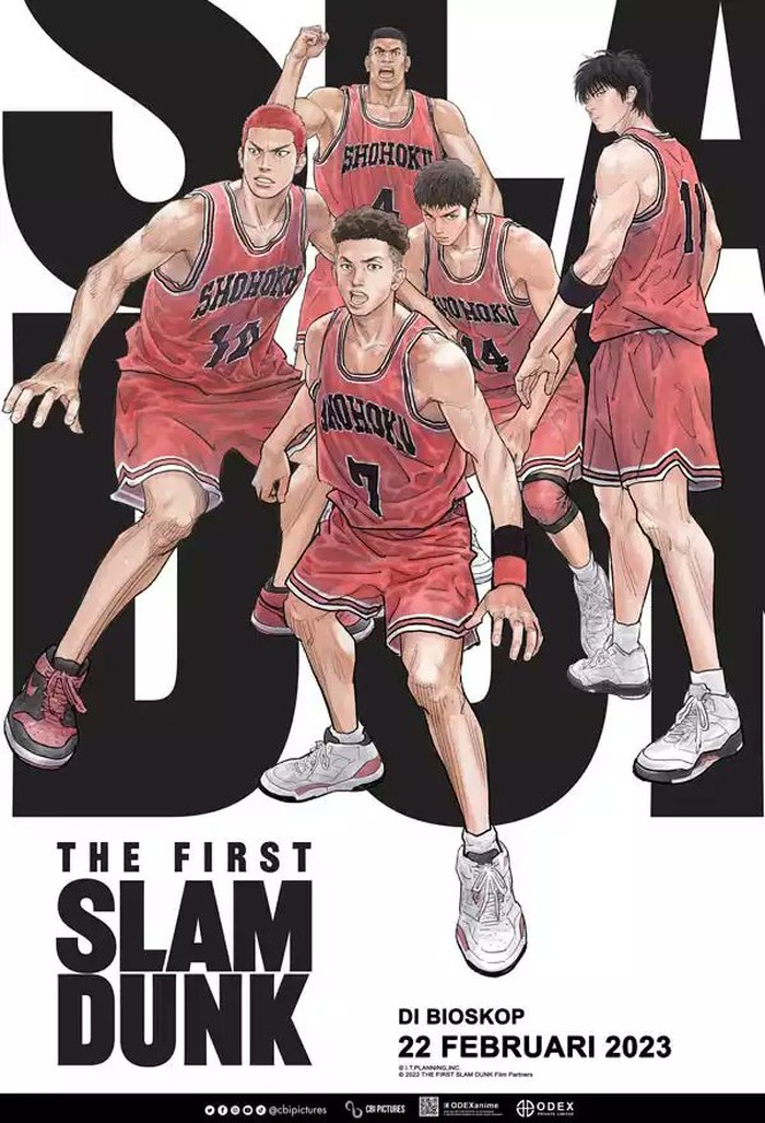 Poster film The First Slam Dunk.
