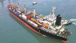 Potret Kapal Sino-Afrika Tanes Dream Berlayar di Pelabuhan China