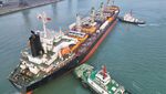 Potret Kapal Sino-Afrika Tanes Dream Berlayar di Pelabuhan China