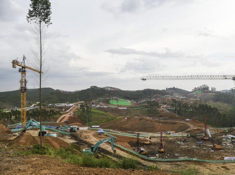 Pembangunan Istana Kepresidenan di IKN Dikebut, Begini Potret Terbarunya!