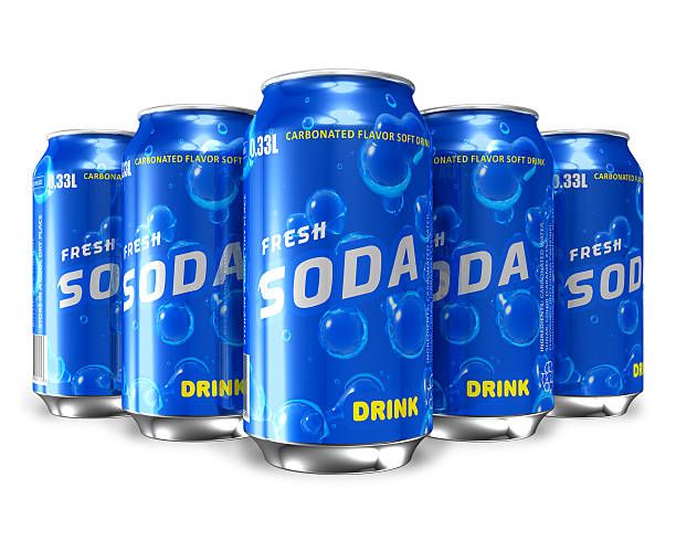Soda. Sekaleng 12 ons minuman bersoda baik yang biasa ataupun yang diet tanpa gula mengandung sekitar 40 mg kafein.