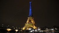 Selain Prancis, setahun invasi Rusia ke Ukraina juga diperingati sejumlah negera seperti Belgia dan Inggris.
