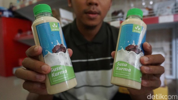 Susu kurma buatan UMKM di Mojokerto