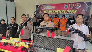 Polisi Tangkap 3 Warga Blitar Jual-Beli Senpi Ilegal, Ada 7 Laras Panjang