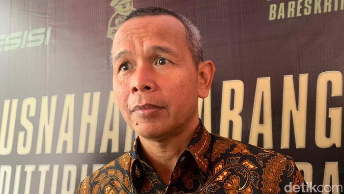 Wadirtipidnarkoba Bareskrim Polri Kombes Jayadi (Mulia/detikcom)