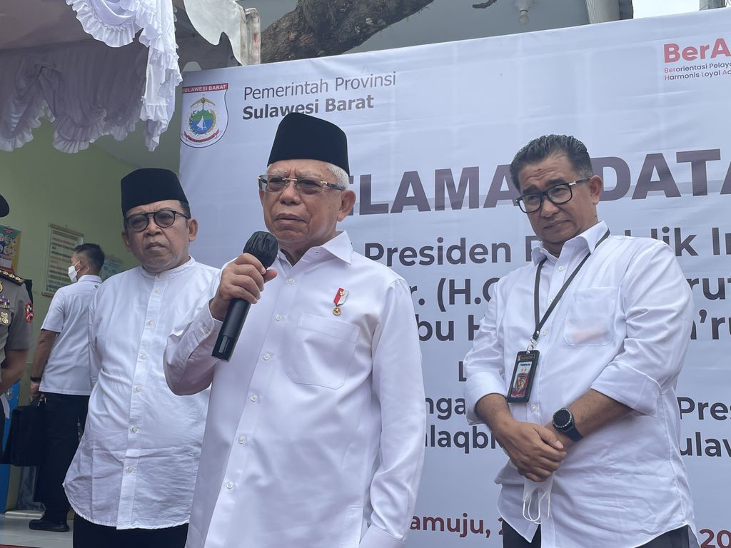 Wakil Presiden Ma'ruf Amin.