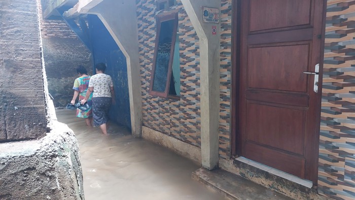 Banjir di Cawang, Jakarta Timur (Rumondang-detikcom)