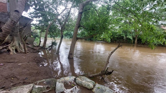 Banjir di Cawang, Jakarta Timur (Rumondang-detikcom)