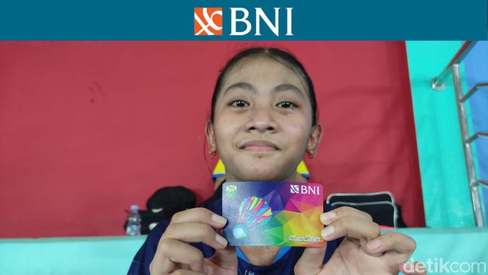 Berlian Indah Pinastika, juara 1 Tunggal Putri Anak (TAPI), BNI Sirnas B Batam 2023, BNI Sirnas 2023