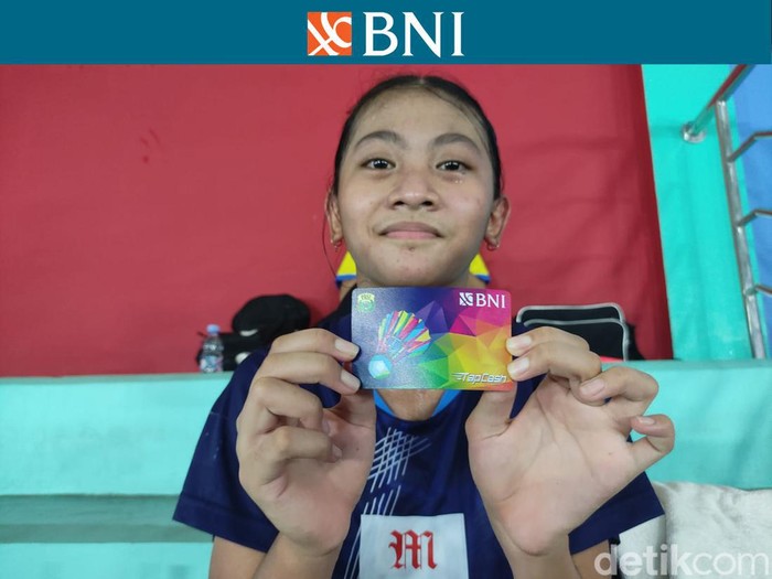 Berlian Indah Pinastika, juara 1 Tunggal Putri Anak (TAPI), BNI Sirnas B Batam 2023, BNI Sirnas 2023