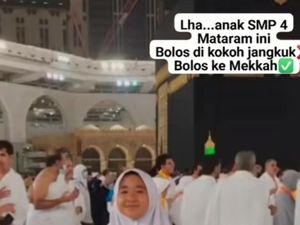 Kepsek SMPN 4 Mataram Kaget Siswinya Viral Bolos Sekolah ke Mekkah