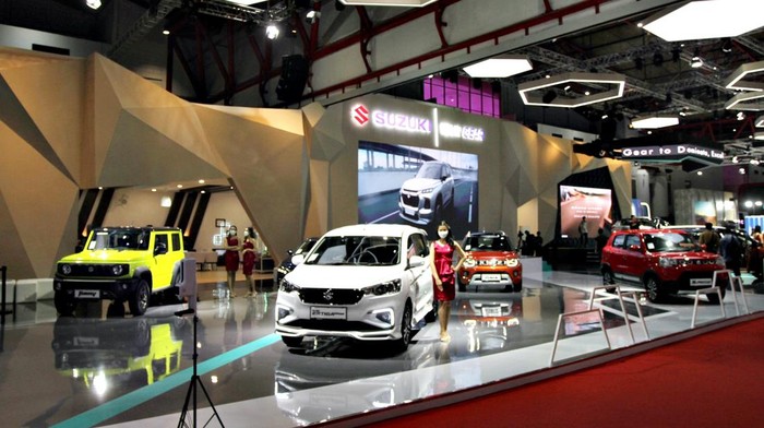 Booth Suzuki di IIMS 2023