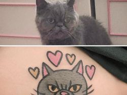 Deretan Foto Tato Kartun yang Menggemaskan