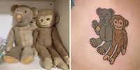 Biasanya tato bakal menyajikan hasil yang keren dan gahar. Tapi tidak dengan hasil yang satu ini, yang mana terlihat begitu menggemaskan.