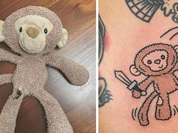 Deretan Foto Tato Kartun yang Menggemaskan