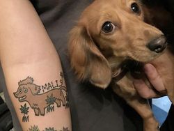 Deretan Foto Tato Kartun yang Menggemaskan