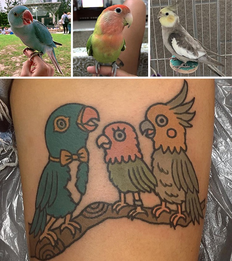 Dibikin Ala Kartun, Hasil Tato Ini Jadi Menggemaskan Biasanya tato bakal menyajikan hasil yang keren dan gahar. Tapi tidak dengan hasil yang satu ini, yang mana terlihat begitu menggemaskan.