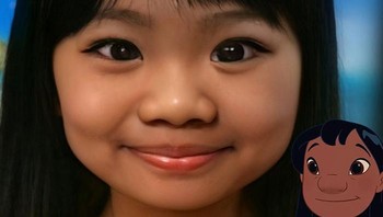 Lilo Pelekai dari Lilo & Stitch. Foto: (Bored Panda).