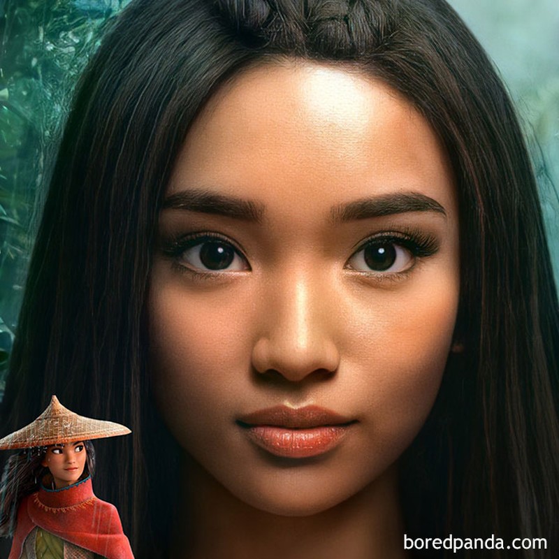 Seorang seniman digital bernama Hidreley Diao membuat karya luar biasa. Dirinya membawa karakter kartun seolah ada di dunia nyata.