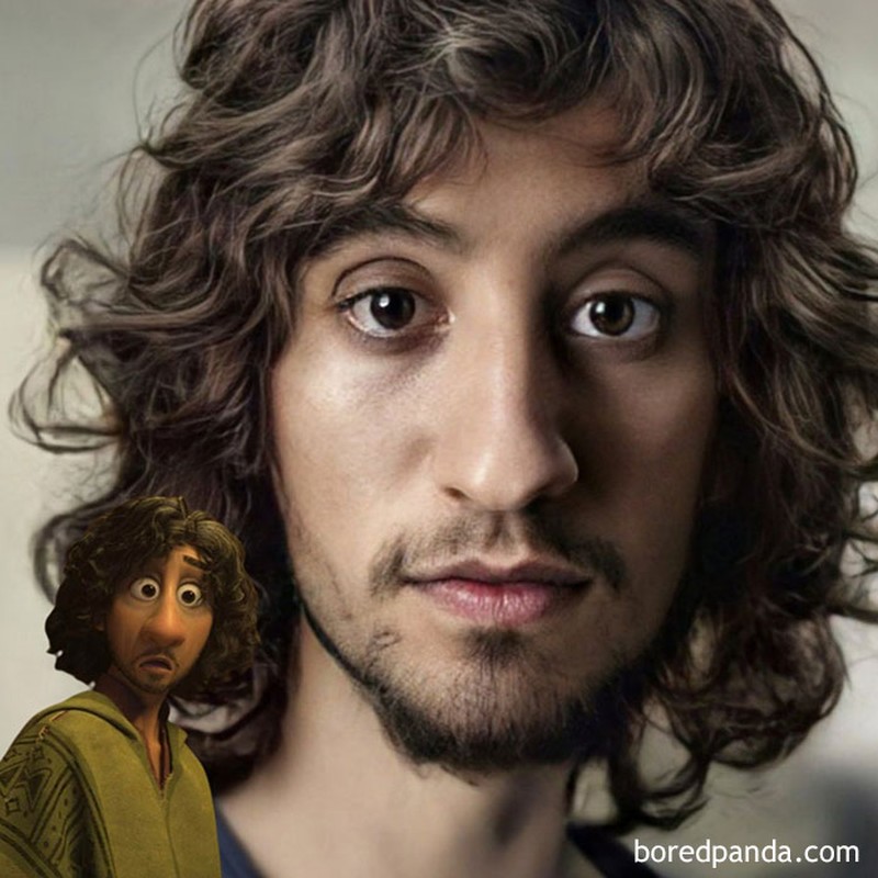 Seorang seniman digital bernama Hidreley Diao membuat karya luar biasa. Dirinya membawa karakter kartun seolah ada di dunia nyata.