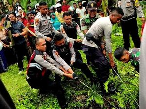 Detik-detik Anggota TNI Kendari Jatuh di Selokan-Ditemukan 5 Hari Kemudian