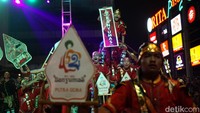 Rutenya start dari Alun-alun Purwokerto dan finish di perempatan Srimaya dengan jarak sekitar dua kilometer. Foto: Anang Firmansyah/detikJateng