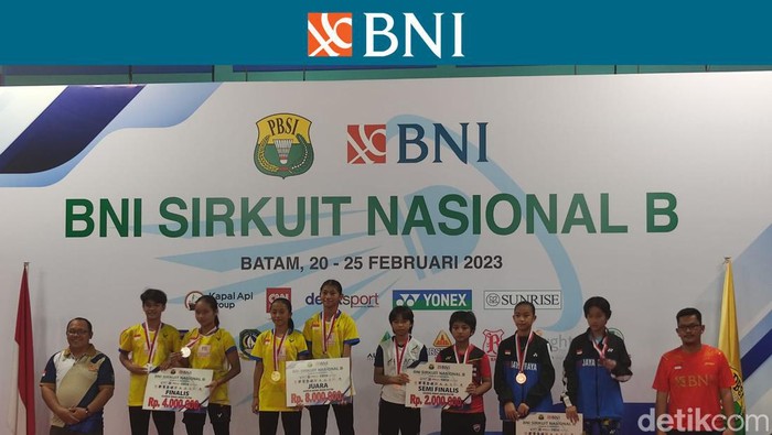 Final, Podium, BNI Sirnas B Batam 2023, BNI Sirnas 2023 Final, Podium, BNI Sirnas B Batam 2023, BNI Sirnas 2023