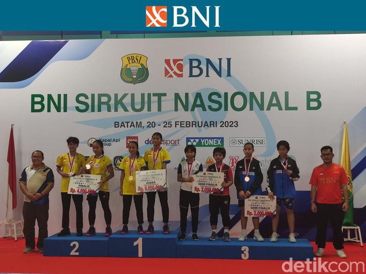 Momen-momen Final BNI Sirnas B Kepri 2023 di Kota Batam