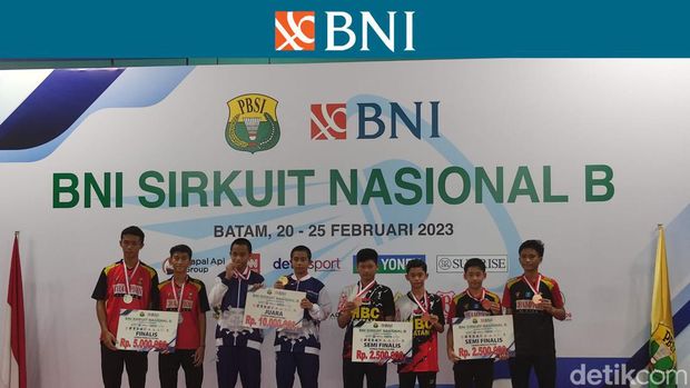 Final, Podium, Mandala Abiyyu Rakhanda/Rey Andika Pratama, BNI Sirnas B Batam 2023, BNI Sirnas 2023